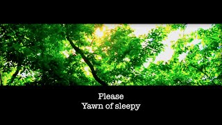 Please : Yawn of sleepy