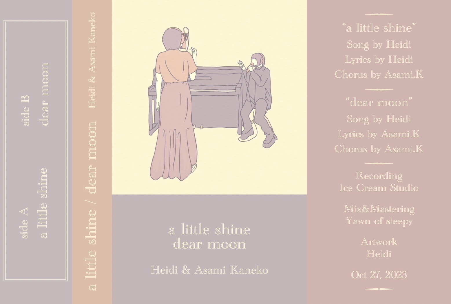 a little shine/dear moon